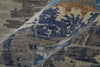 Havila Fine Rugs Bostonian H-4931 Ivory/Blue/Taupe Area Rug Detail Image