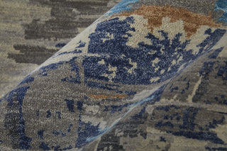 Havila Fine Rugs Bostonian H-4931 Ivory/Blue/Taupe Area Rug Detail Image