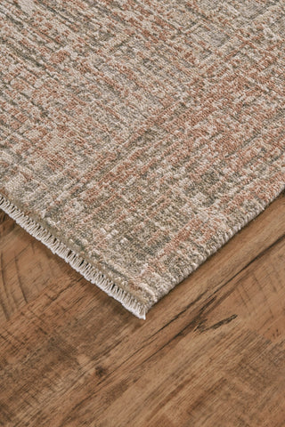 Havila Fine Rugs Mott R1048 Tan/Pink/Taupe Area Rug Corner Image