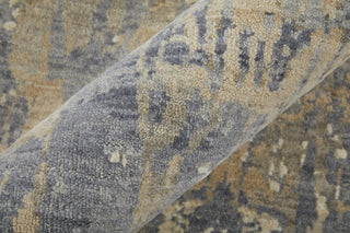 Feizy Colworth 6067L Gray/Ivory/White Area Rug Detail Image