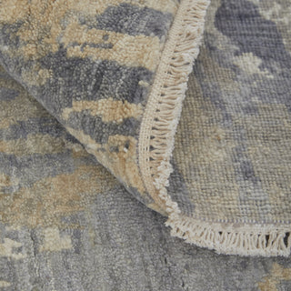 Feizy Colworth 6067L Gray/Ivory/White Area Rug Rolled Image