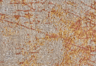 Havila Fine Rugs Hymn R1054 Orange/Gray Area Rug Detail Image