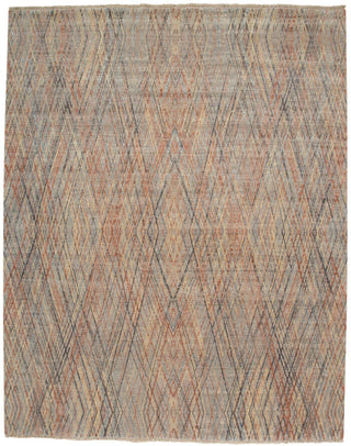 Havila Fine Rugs Hymn R1057 Gray/Red/Yellow Area Rug main image