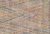 Havila Fine Rugs Hymn R1057 Gray/Red/Yellow Area Rug Detail Image