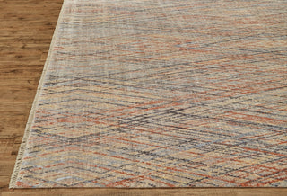 Havila Fine Rugs Hymn R1057 Gray/Red/Yellow Area Rug Perspective Image
