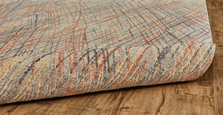 Havila Fine Rugs Hymn R1057 Gray/Red/Yellow Area Rug Rolled Image