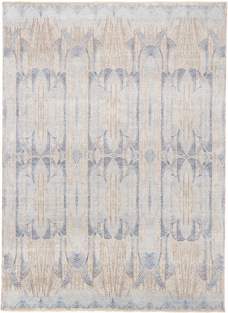 Feizy Lyra 6493F Blue/Tan/Brown Area Rug main image
