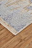 Feizy Lyra 6493F Blue/Tan/Brown Area Rug Corner Image