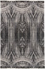 Feizy Lyra 6552F Gray/Ivory/Black Area Rug main image