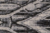 Feizy Lyra 6552F Gray/Ivory/Black Area Rug Detail Image