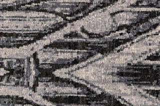 Feizy Lyra 6552F Gray/Ivory/Black Area Rug Detail Image