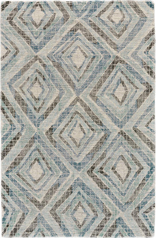 Feizy Arazad 8448F Teal/Gray Area Rug