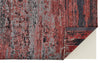 Havila Fine Rugs Garnet H1881 Red/Ivory/Taupe Area Rug Corner Image with Rug Pad