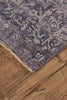 Havila Fine Rugs Bernard H1297 Taupe/Blue/Ivory Area Rug Corner Image