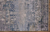 Havila Fine Rugs Bernard H1297 Taupe/Blue/Ivory Area Rug Oval Corner Image