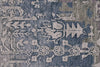 Havila Fine Rugs Bernard H1297 Taupe/Blue/Ivory Area Rug Detail Image
