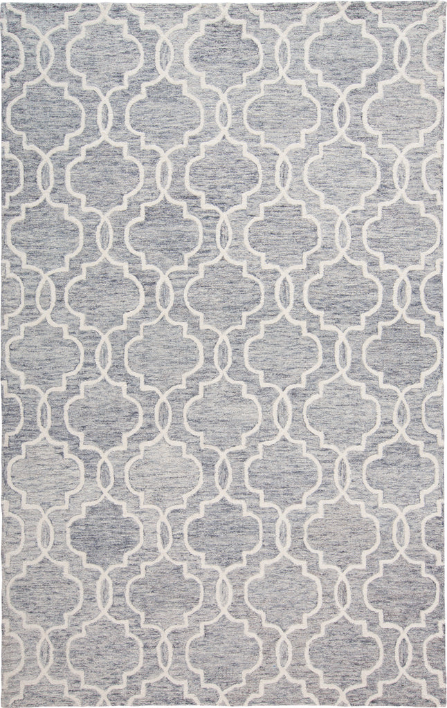 Feizy Belfort 8775F Gray/Ivory Area Rug