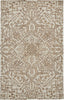 Feizy Belfort 8778F Ivory/Brown Area Rug