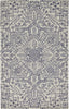 Feizy Belfort 8778F Ivory/Navy Area Rug