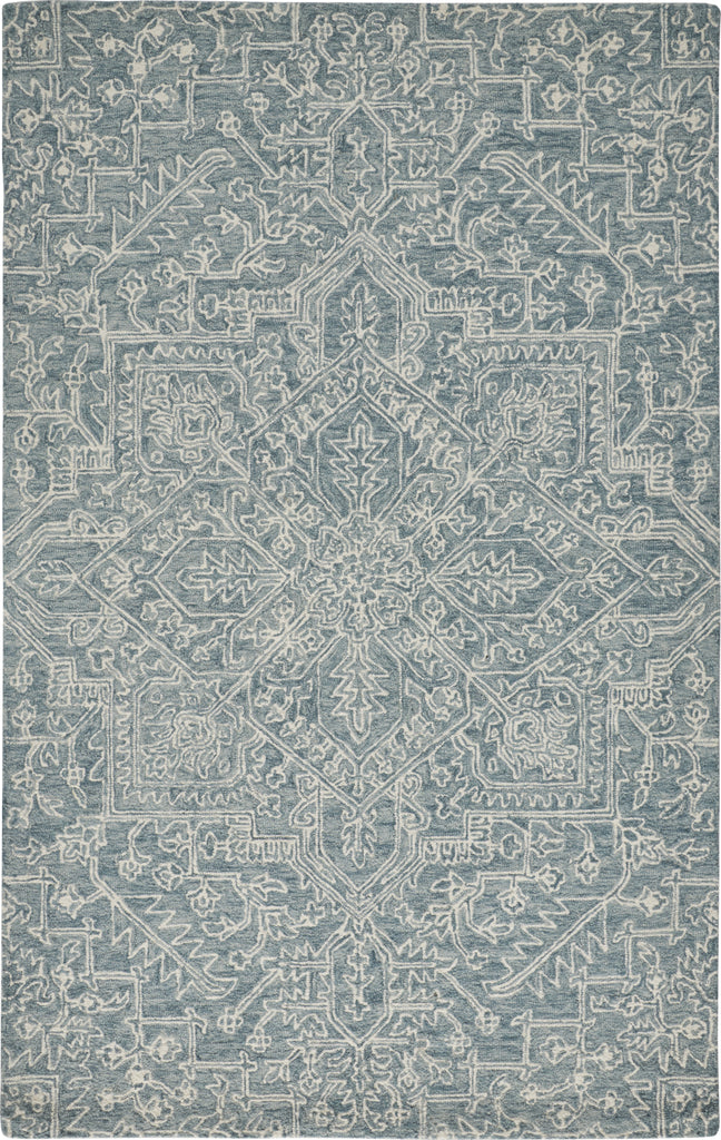 Feizy Belfort 8778F Teal Area Rug