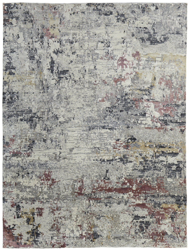 Havila Fine Rugs Gift H-4931 Gray/Ivory/Pink Area Rug main image