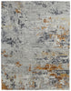 Havila Fine Rugs Gift H-4931 Gray/Ivory/Orange Area Rug main image