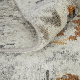 Havila Fine Rugs Gift H-4931 Gray/Ivory/Orange Area Rug Rolled Image