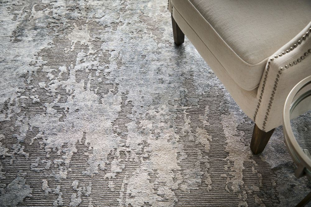 Havila Fine Rugs Gift H-4931 Gray/Ivory/Taupe Area Rug Lifestyle Image Feature