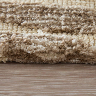 Feizy Colton 8A54F Taupe/Tan Area Rug Edge
