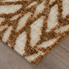 Feizy Colton 8A55F Brown/Tan Area Rug Corner