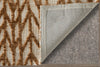 Feizy Colton 8A55F Brown/Tan Area Rug Backing