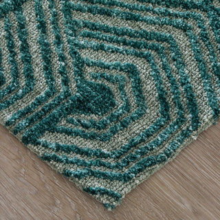 Feizy Colton 8A57F Blue Area Rug Corner