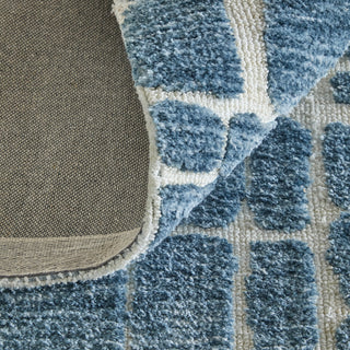 Feizy Colton 8A58F Blue/Ivory Area Rug Backing