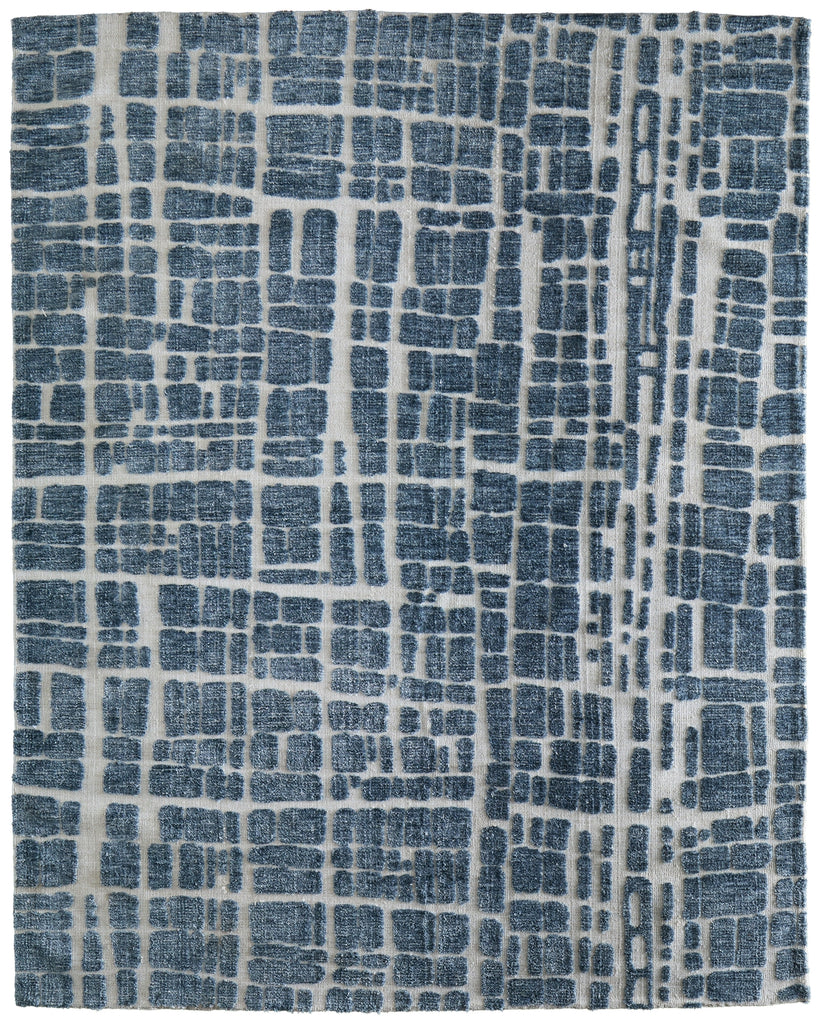 Feizy Colton 8A58F Blue/Ivory Area Rug main image
