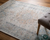 Feizy Caldwell 8980F Ivory/Blue/Orange Area Rug Lifestyle Image Feature