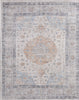 Feizy Caldwell 8980F Ivory/Blue/Orange Area Rug Main Image