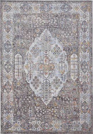 Feizy Armant 3906F Gray/Blue Area Rug