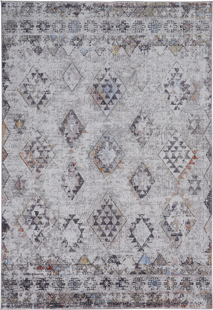 Feizy Armant 3910F Gray Area Rug