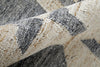 Feizy Beckett 0642F Ivory/Gray/Tan Area Rug Detail Image