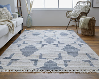 Feizy Beckett 0642F Ivory/Gray/Tan Area Rug Lifestyle Image Feature