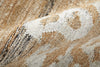 Feizy Beckett 0666F Tan/Ivory/Orange Area Rug Detail Image