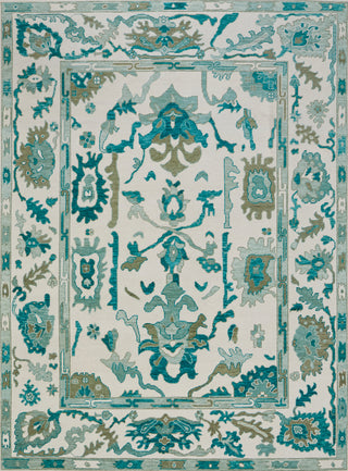 Feizy Karina 69G7F Green/Ivory Area Rug Main Image