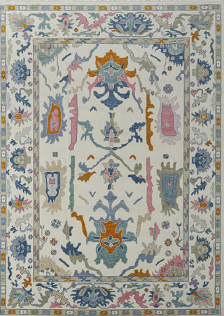 Feizy Karina 69G8F Ivory/Blue/Pink Area Rug Main Image