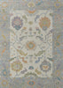 Feizy Karina 69G9F Ivory/Orange/Blue Area Rug Main Image