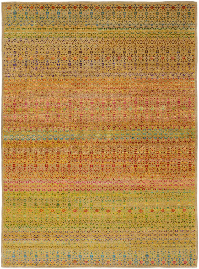 Feizy Latham 6629F Yellow/Red Area Rug main image
