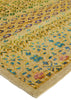 Feizy Latham 6629F Yellow/Red Area Rug Corner Image