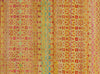Feizy Latham 6629F Yellow/Red Area Rug Pattern Image