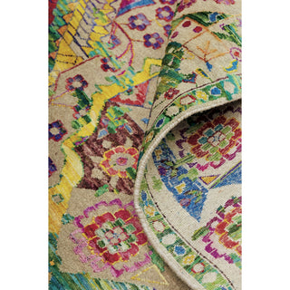 Feizy Ezra 6508F Blue/Red/Yellow Area Rug Rolled Image