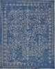 Feizy Bella 8014F Blue/Silver Area Rug