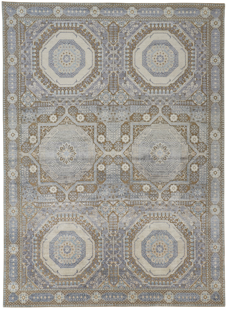 Havila Fine Rugs Larache H1750 Blue/Tan/Ivory Area Rug main image